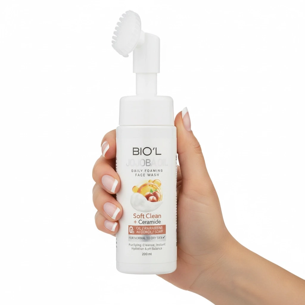 فوم شستشوی صورت روغن جوجوبا بیول